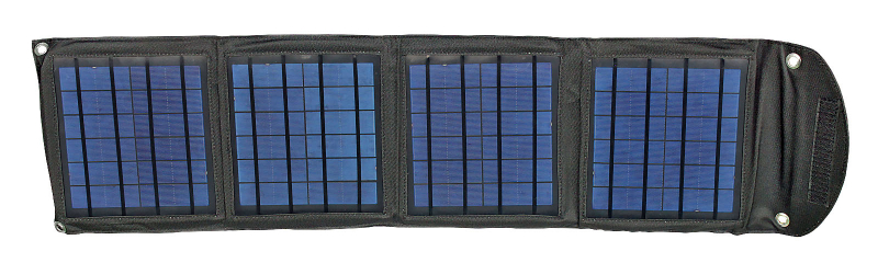 Панель (батарея) солнечная портативная 12W
